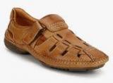 Hush Puppies Brown Sandals Men