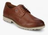 Hush Puppies Chomsky Brown Derby Formal Shoes Men