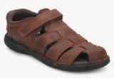 Hush Puppies Fishermen Bounce Brown Sandals Men