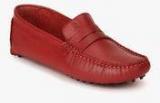 Hush Puppies Gwen Drivers Red Moccasins Women