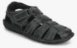 Hush Puppies Hm Fisherman Black Sandals Men