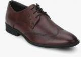 Hush Puppies London Laser Brown Derby Formal Shoes men