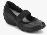 Hush Puppies Motility Black Mary Jane Belly Shoes Women