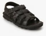 Hush Puppies Rebound Black Sandals Men