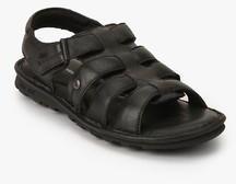 Hush Puppies Rebound Black Sandals men