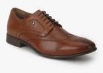 Hush Puppies Swanky Derby Brown Formal Shoes men