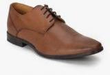 Hush Puppies Tampa Tan Derby Formal Shoes Men