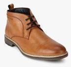 Hush Puppies Tan Flat Boots Men