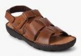 Hush Puppies Track Brown Sandals Men