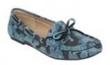 Ilo Blue Moccasins Women