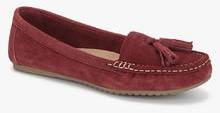 Inara Maroon Moccasins women