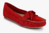 Inara Red Moccasins Women