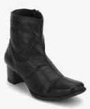 Inc 5 Ankle Length Black Boots Women