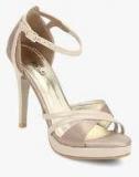 Inc 5 Beige Ankle Strap Stilettos women