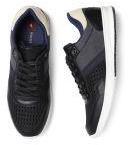 Invictus Black Mesh Regular Sneakers Men