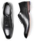 Invictus Black Solid Oxfords Men