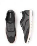 Invictus Black Synthetic Regular Sneakers Men