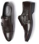 Invictus Coffee Brown Formal Monks Men