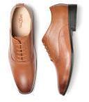 Invictus Tan Brown Formal Oxfords Men