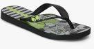 Ipanema Black Printed Thong Flip Flops Boys