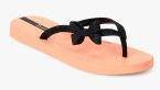 Ipanema Black Slip On Flip Flops Girls