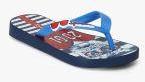 Ipanema Blue Printed Thong Flip Flops Boys