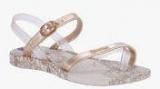 Ipanema Golden Flip Flops Girls