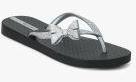 Ipanema Silver Flip Flops Girls