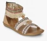 J Collection Beige Sandals Girls