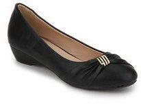 J Collection Black Belly Shoes women