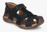 J Collection Black Sandals Boys