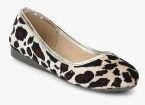 J Collection Brown Animal Print Belly Shoes girls