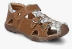 J Collection Brown Fisherman Sandals Boys