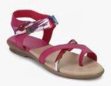 J Collection Fuchsia Sandals Girls