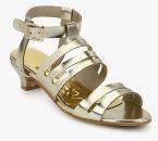 J Collection Golden Metallic Sandals girls