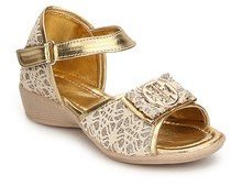 J Collection Golden Sandals girls