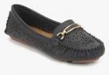 J Collection Navy Blue Moccasins Women