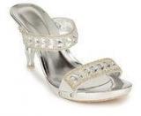 J Collection Silver Stilettos Women