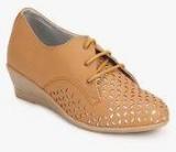 J Collection Tan Lifestyle Shoes Women