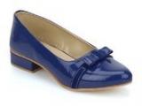 J Collection Tie Blue Belly Shoes Girls