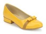 J Collection Tie Yellow Belly Shoes Girls