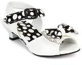 J Collection White Sandals Girls