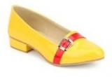 J Collection Yellow Belly Shoes Girls