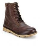 Jessi Jordan Brown Bikers Boots Men