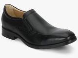 Johnston & Murphy Garner Moc Venetian Black Formal Shoes Men