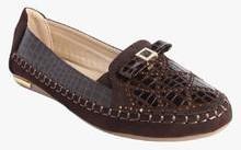 Jove Brown Moccasins women