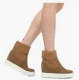 Jove Brwon Ankle Length Snug Boots Women