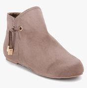 Jove Grey Ankle Length Boots women