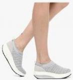 Jove Grey Casual Sneakers Women