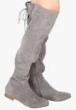 Jove Grey Knee Length Boots women